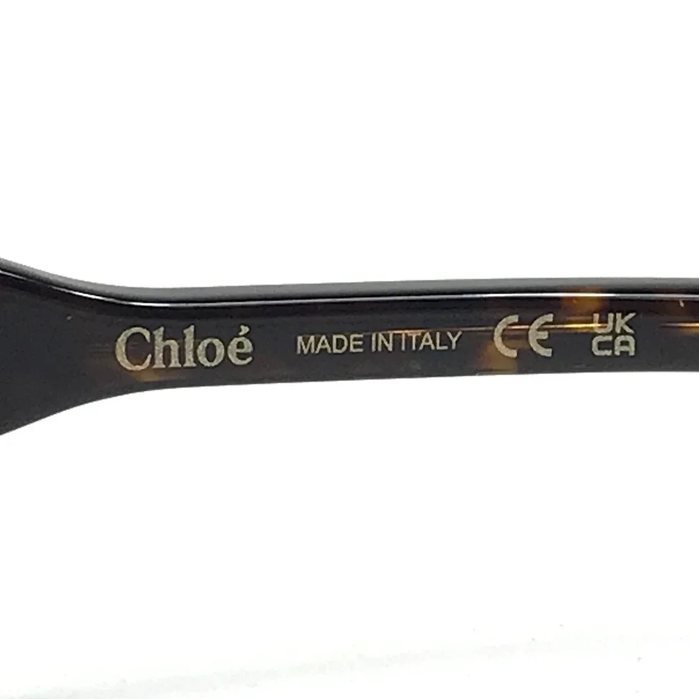Chloe Eyeglasses Frames CH0152O 002 Dark Tortoise Round Full Rim 53-17-145